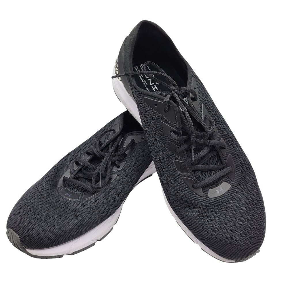 Under Armour Mens Hovr Sonic Running Shoes Bluetooth Size 12 Black & White